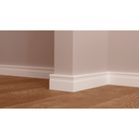 Ver imagem 3 de Kit 16,80 Metros - 08 Barras Rodapé 08 cm em MDF Branco
