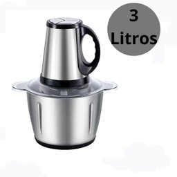 Triturador Moedor Eletrico Carne Grãos Multifuncional 3 Lts - 1