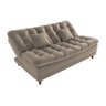 Sofá Cama Duda Veludo Capuccino Matrix Sala Premium Original 3 Lugares - 3