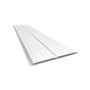 Ver imagem 1 de Kit/6 Reguas de Forro Pvc Branco 1 Metro