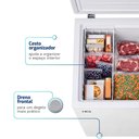 Ver imagem 4 de Freezer e Conservador Horizontal Hq 210 Litros Branco Hq-210CFHL