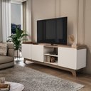 Ver imagem 2 de Rack para Tv até 75'' com 3 Portas 200cm John - Branco