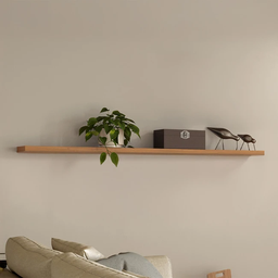 Prateleira Mdf Decorativa com Suporte Invisível 180cm Tb185 Dalla Costa-freijó - 1 Prateleira Mdf Decorativa com Suporte Invisível 180cm Tb185 Dalla Costa-freijó - 1