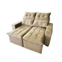 Ver imagem 2 de Sofá Mini Inglaterra 1,60mt Pequeno e Confortável Retrátil e Reclinável