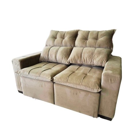 Sofá Mini Inglaterra 1,60mt Pequeno e Confortável Retrátil e Reclinável