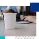 Ver imagem 5 de Copo de Papel Biodegradável 200ml Branco 50 Un Kit 4