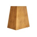 Ver imagem 5 de Conjunto: Mesa de Cozinha Dulce C/ Tampo Madeirado C/ Vidro Reto 120x90cm e 4 Cadeiras Zoe Cedro/off