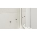 Ver imagem 7 de Kit de Acessórios para Banheiro com 4 Peças em Aço Inox Polido Linha Larissa com Toalheiro Duplo Sta