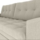 Ver imagem 6 de Sofá-cama Nayla 3 Lugares Retrátil Bouclê Natural - Matrix