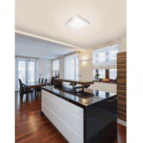 Plafon Led 12w Lux Quadrado Sobrepor 4000k - 7