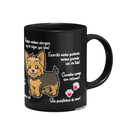 Ver imagem 2 de Caneca Dog - Meu Yorkshire, Melhor Pessoa! - Preta
