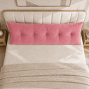 Ver imagem 2 de Almofada Encosto Triangular Cama Leitura Cabeceira Suede