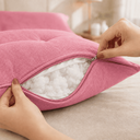 Ver imagem 4 de Almofada Encosto Triangular Cama Leitura Cabeceira Suede