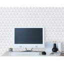 Ver imagem 1 de Papel de Parede 3d - Clean 3d Branco Arte Destaque 2,50 Metros