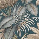 Ver imagem 4 de Conjunto de Poltronas Fibra Sintética Bali - 4 Poltronas + 1 Mesa Centro - Tecido Palmares Petróleo