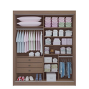 Ver imagem 4 de Guarda Roupa Atenas 2 Pts 100% MDF com Espelho D Doro