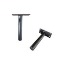 Ver imagem 2 de Kit 4 Pés de Metal 15 Cm Preto Multiuso para Armário Mesas de Cabeceiras e Camas