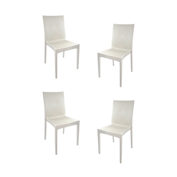 Cadeira Rattan Nude - Kit com 4 - 2