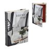 Caixa Livro Decorativa em Canvas e Mdf Interior Design 30cm - 1