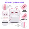Mini Impressora Termica Bluetooth Bateria Recarregavel Usb Etiqueta Nota Lista Foto Arquivo Empressa - 7