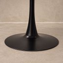 Ver mais imagens de Mesa de Jantar Redonda Saarinen Basic Freijó 90cm Preta Design Moderno