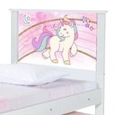 Ver imagem 6 de Cama Solteiro Infantil com Cama Auxiliar 195x96cm Personagens Unicórnio K02 - D’Rossi