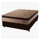 Ver imagem 2 de Cama Box King Colchão Espuma D33 Pillow Top Van Gogh 193x203x59cm Marrom