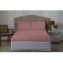 Ver imagem 1 de Jogo de Lençol Solteiro 2 Peças Liberty com Elástico:rosa Velho