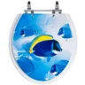 Assento Sanitário Decorado Peixe Saveiro para Vaso Celite - 1