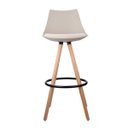 Ver imagem 3 de Banqueta Alta com Encosto em Polipropileno Lorena