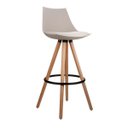 Ver imagem 1 de Banqueta Alta com Encosto em Polipropileno Lorena