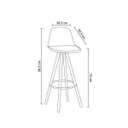 Ver imagem 2 de Banqueta Alta com Encosto Luísa 