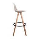 Ver imagem 3 de Banqueta Alta com Encosto Luísa 