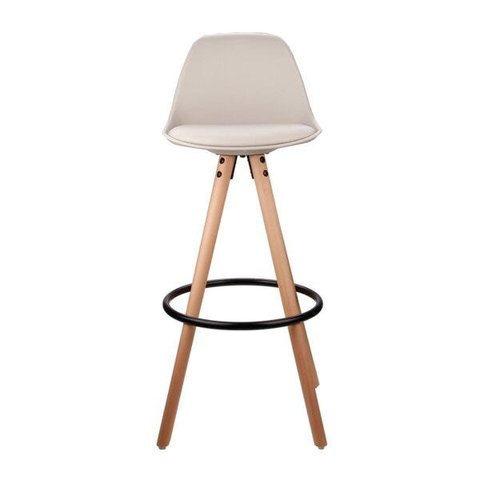 Banqueta Alta com Encosto Luísa