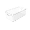 Kit 4 Organizadores Geladeira 30X15x13 Clear - Ou - 2