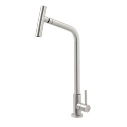 Torneira Versa Tramontina em Aço Inox com Bica Articulada - 1