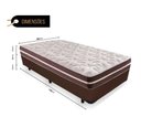 Ver imagem 3 de Cama Box Solteiro 88 Marrom com Colchão Little Angel Mola Superlastic