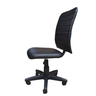 Cadeira de Escritório Ergonômica Giratória sem Braços Executiva Rodízios Costura Esteirinha - 3