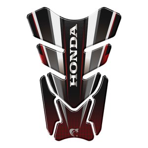 Adesivo Resinado Protetor de Tanque Moto Qualquer Moto Honda Vermelho