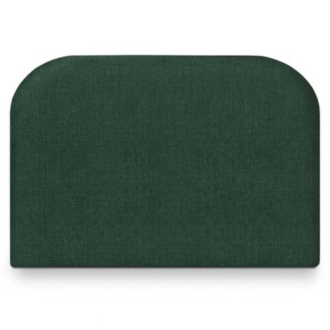 Cabeceira Painel Suspenso Solteiro 100 cm Alana Organica Linho Verde Musgo Artte