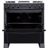 Fogão 5 Bocas Atlas Mônaco Plus Preto com Mesa Inox Bivolt - 3