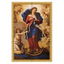 Ver imagem 1 de Quadro Nossa Senhora Desatadora Dos Nós 60x40 em Azulejos