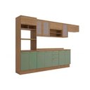 Ver imagem 5 de Cozinha Modulada Completa Botanic 8 Peças (3aéreos+2balcões+1paneleiro+2complementos) M663