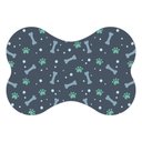 Ver imagem 1 de Tapete Comedouro Ração Cachorro Pet Cão Dog Lona Nº3 - 30x44 Arte na Arte Tapete para Comedouro de C