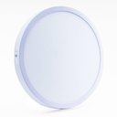 Ver imagem 1 de Plafon Led Sobrepor Redondo 24w 3000k Branco Quente Bivolt