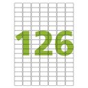 Ver imagem 1 de Etiqueta Inkjet Laser A4 Branca 26,0 X 15,0 Mm 100 Fls Ca4349