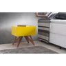MESA DE CABECEIRA AMARELA FREDDIE - 46,6X34,1X45,2 CM - 1