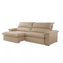 Ver imagem 5 de Sofá Filadélfia Linho 02 Módulos 100cm B25cm Meu Sofá Online A226 Linho Bege