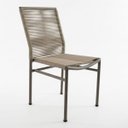 Ver imagem 2 de Cadeira Lari em Aluminio e Corda Nautica Bege