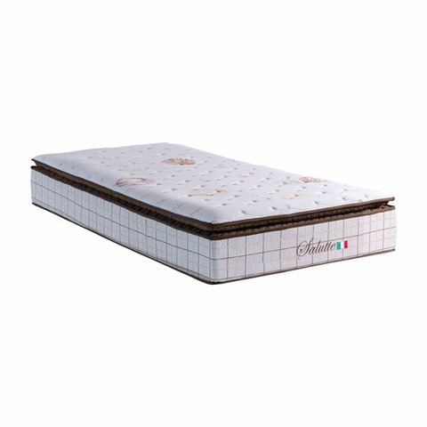 Colchão Salutte Solteiro Molas Ensacadas 88x32cm Eco Sono Soft